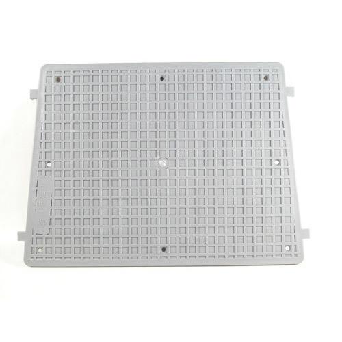 Outboard Motor Protection Plate - Grey Plastic Pad