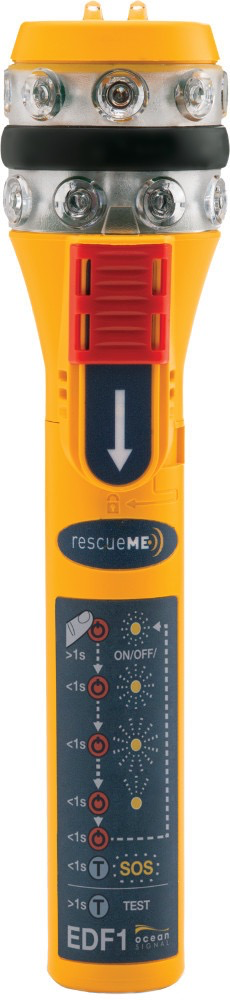 rescueME Electronic Distress Flare - 7 mile range - 10yr battery
