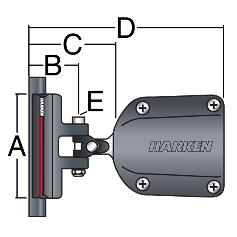 22mm Slider Battcar - 40 mm Receptacle
