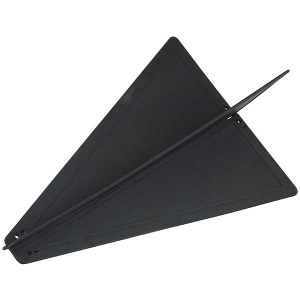 Black Day Signal Shape - Nylon Cone - 460 x 330mm