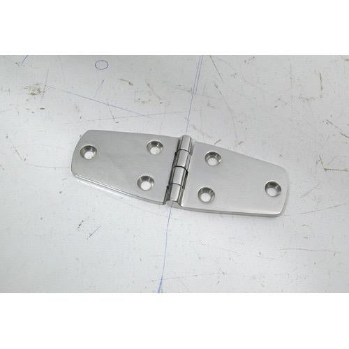 Hinges S/S - Length Flat: 106mm - Width: 38mm - Split: 53/53mm