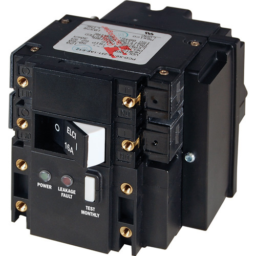 C-Series  ELCI Main Circuit Breaker - Double Pole 230V AC 16A