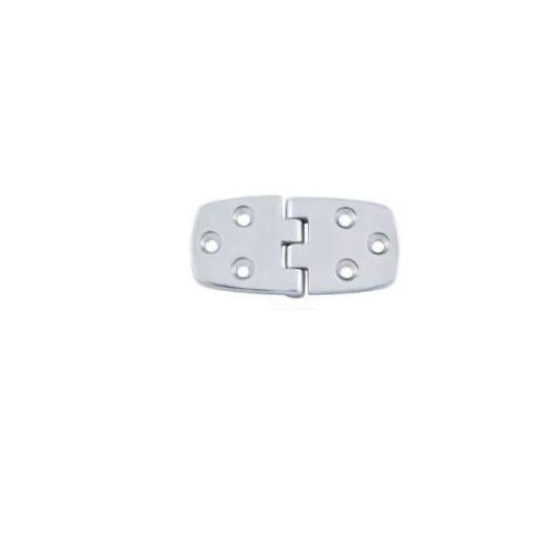 Hinges S/S - Length Flat: 75mm - Width: 37mm - Split: 37.5/37.5mm