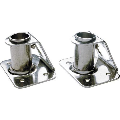 Stainless steel (AISI 316) stanchion socket Sold Individually