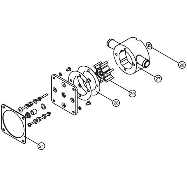 Toilet Pump Body Kit