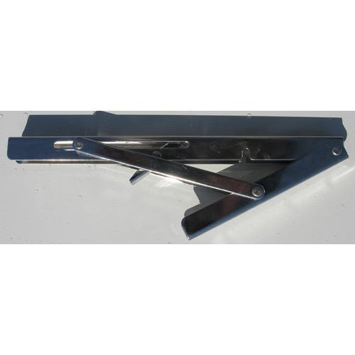 Folding Support Bracket - Stainless Steel - Arm Length: 300mm