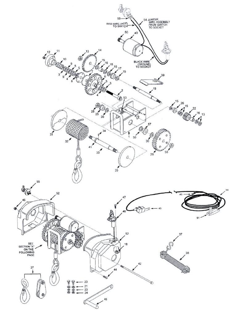 Gear Pinion Assembly to suit PW712A, PW912