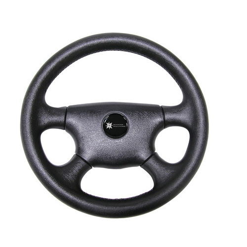 Steering Wheel - Legend Four Spoke PVC - Dia: 340mm - 13.4in - Black