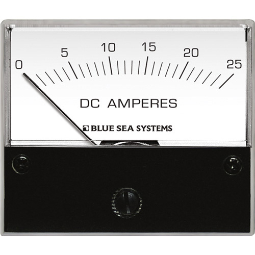 DC Analog Ammeter - 0 to 25A with Shunt