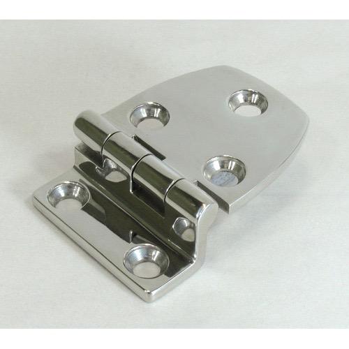 Hinges S/S - Length Flat: 50mm - Width: 38mm - Split: 15/35mm