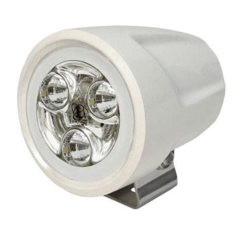 Pinnacle Flood Light White Finish - Color Output: White 10-30V - 1000+ Lumens