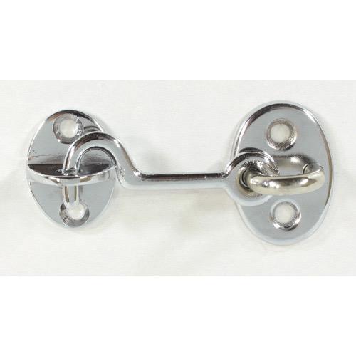 Cabin Hook - Chrome Brass