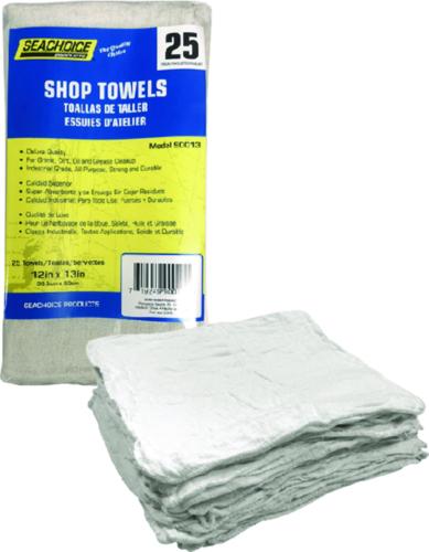 Marine Shop Towels 25/Bag