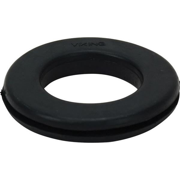 Black Panel Grommet/Trim Ring - Round - 52mm