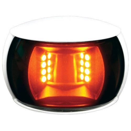 2NM NaviLED Towing Navigation Lamp - White Shroud - Amber Lens (120mm Cable)