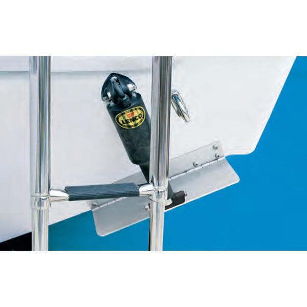 Trim Tab Limited Space Kit - Electro Polished - 4"(L) x 12"(W) - 12V (Switch Kit Required)