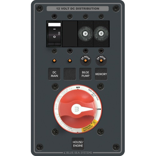 Dual Battery Bank Management Panel