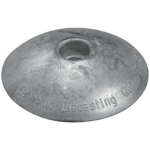 Zinc Rudder HD Anode - 130mm x 34mm (Sold as Single)