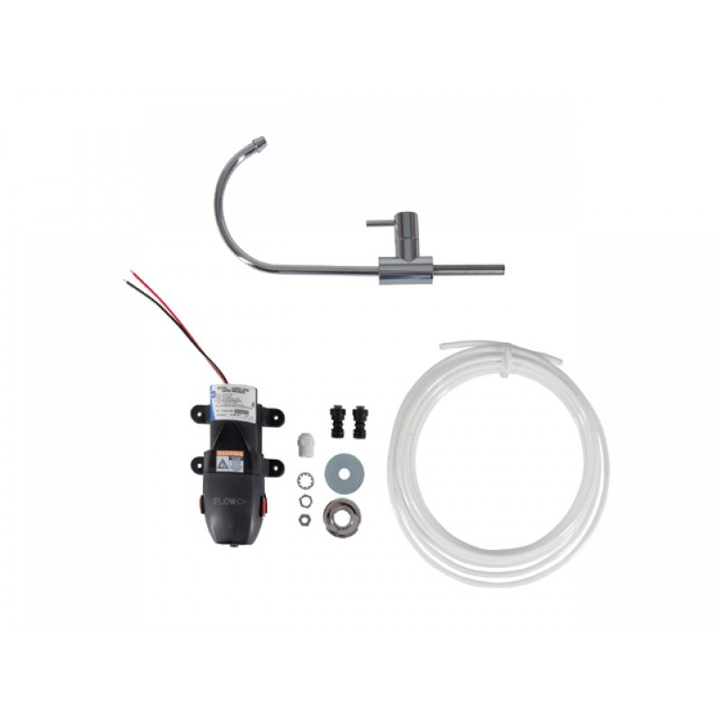 ParMax 1 Plus - Low Flow Compact Water Pressure Pump, Faucet & 20 Tubing Kit