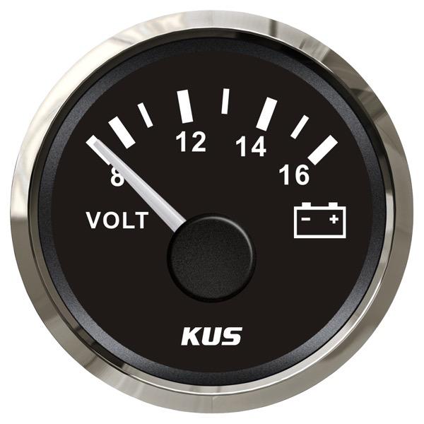 12V Voltmeter Gauge NMEA 2000 - 52mm Dia.