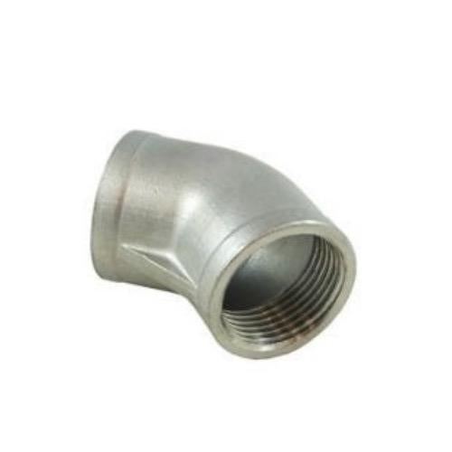 Female End Plug Elbow 45° AISI 316 Stainless Steel