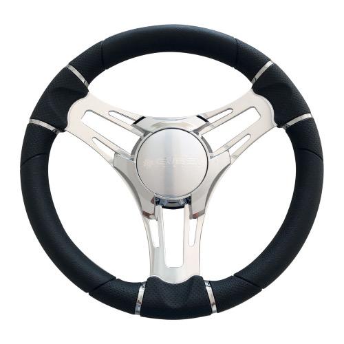 Steering Wheel - Verona Three Spoke - 350mm - Polished