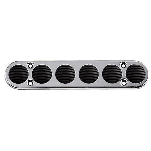 Step Tread - Chrome Plated Brass - Length: 185mm - Width: 38mm
