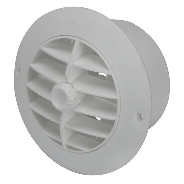 ABS Plastic White Round Air Vent