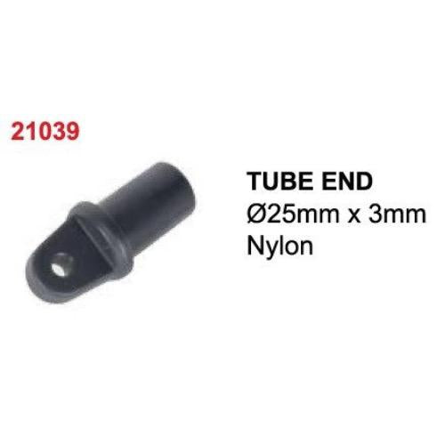Tube End - 25mm (1") x 1.3mm Nylon