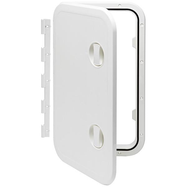 Hatch Access w/ Removable & Fixed Hinge - Dual Handle