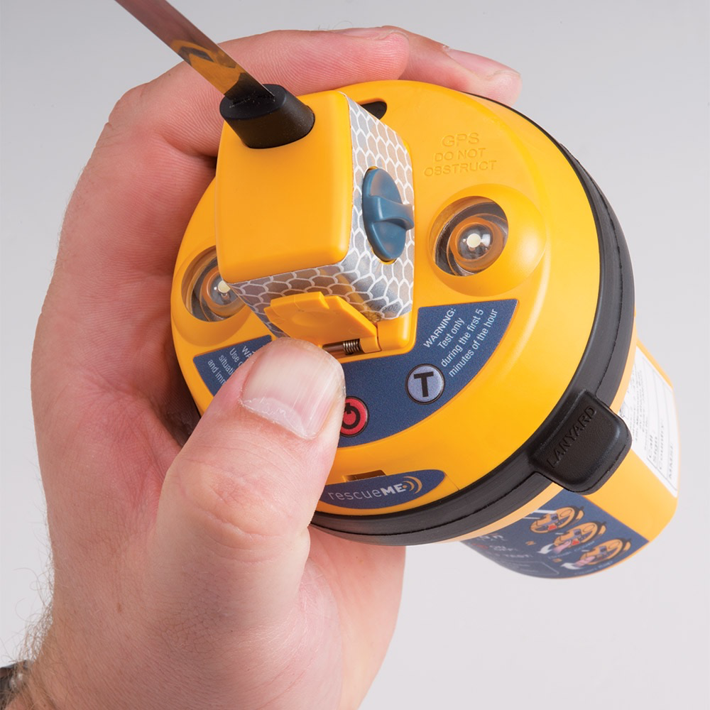 RescueME EPIRB1 - worlds most compact Emergency Position Indicating Radio Beacon