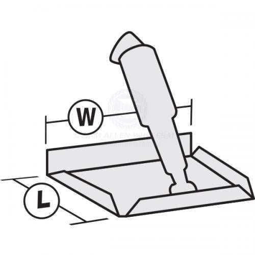 12V Standard Mount Trim Tab Kit - No Swicth