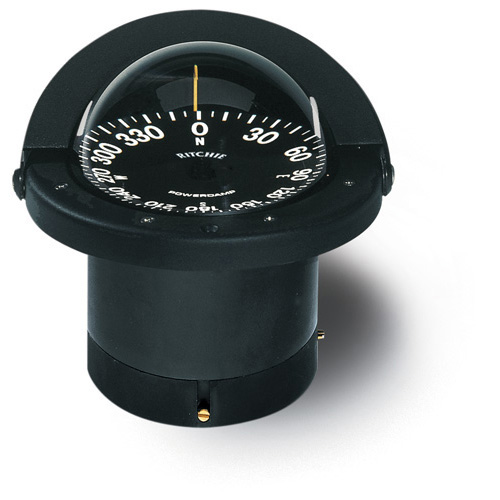 Compass - PowerDamp Navigator Flush Mount - Black