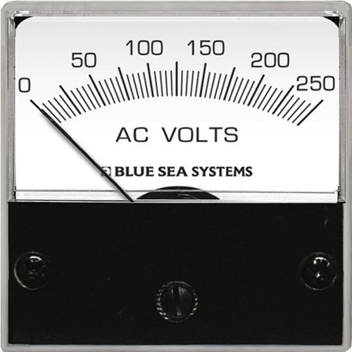 AC Micro Voltmeter - 0 to 250V AC