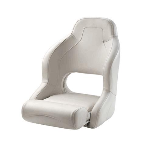 PILOT Sports Helm seat with flip-up squab - White