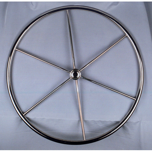 Steering Wheel - Six Spoke Stainless Steel