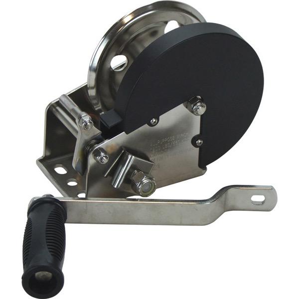 Stainless Steel Compact Manual Winch