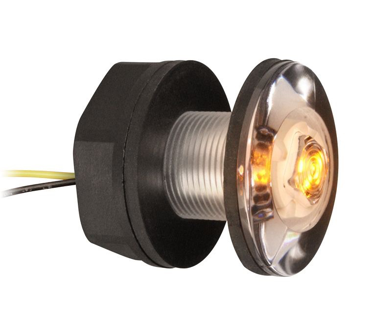 LED Livewell Lamp - Amber - 12V