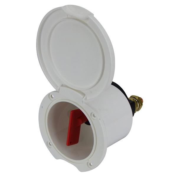 12/24V Round Battery Box with Switch Kit