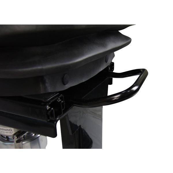Seafarer Pilot Seat with Pedestal & Footrest - Black Carbon