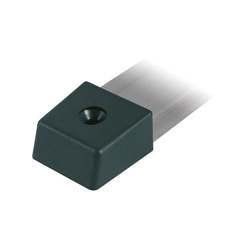 S42 End Cap, Plastic, 50mm x 49mm