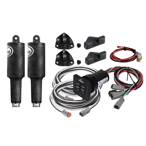 Trim Tab Electric Actuator Kit (No Plates) "Short " Series 101 XDS - LED Integrated Panel - 12V