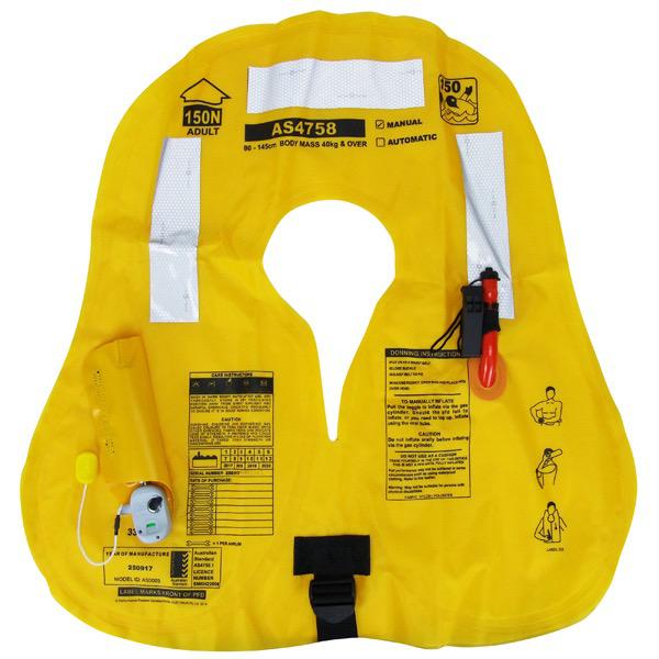 150N Manual Inflatable PFD Waist Bag