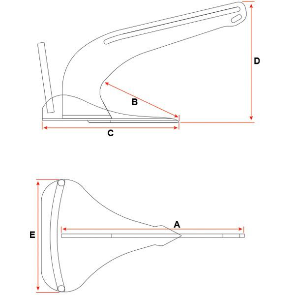 Stainless Steel Supreme Anchor