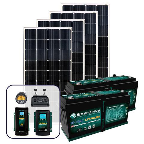 2 x 200Ah B-TEC incl. 720W Solar, DC40, AC60 & EPRO+