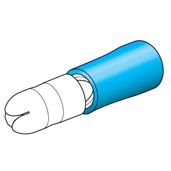 4mm Insulated Male Bullet Connectors