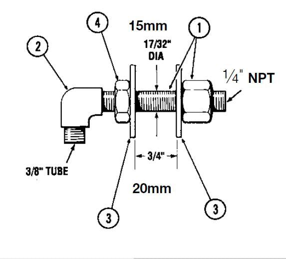 Bulkhead Fitting Kit