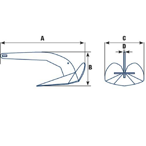 Maxset Anchor - Galvanised