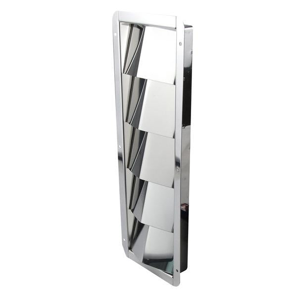 Stainless Steel Slotted Rectangular Louvre Vent
