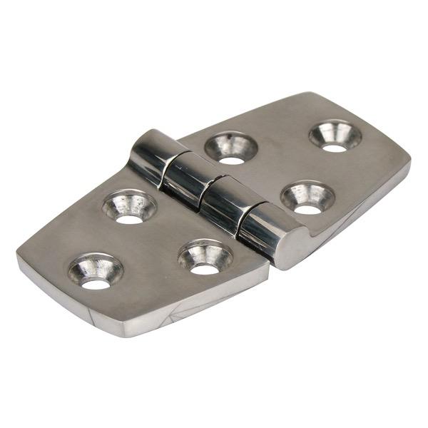 Cast Stainless Steel Hinge - Trapezoid